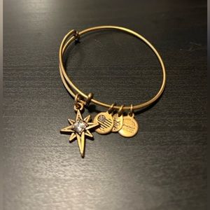 Rose gold North Star Alex & Ani bracelet